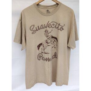 Suavecito Pomade Bucking Bronc Tee Tan Size XL